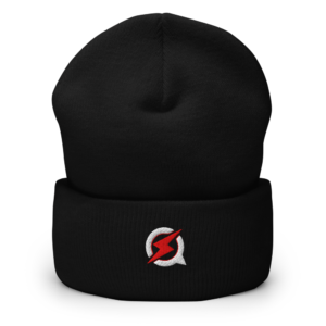 PowerTalk Embroidered Cuffed Beanie