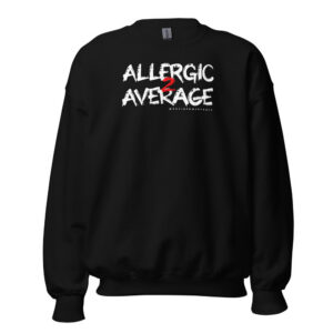Allergic 2 Average Crewneck Sweatshirt