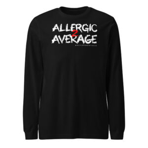 Allergic 2 Average Long Sleeve Tee