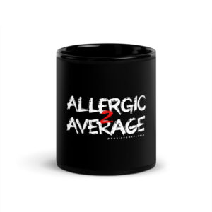 Allergic 2 Average 11oz Mug (Black)