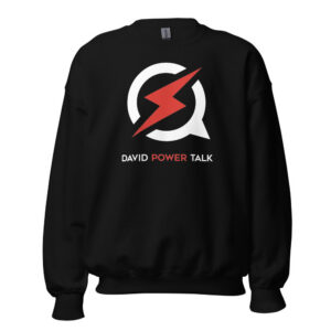 David Power Talk — Icon Logo Crewneck Sweatshirt