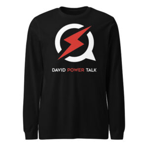 David Power Talk — Icon Logo Long Sleeve Tee