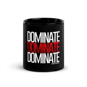 Dominate x3 11oz Mug (Black)