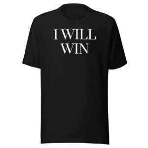 I Will Win — Serif Tee