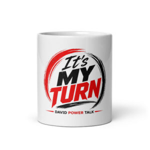 It's My Turn — Circle Badge 11oz Mug (White)