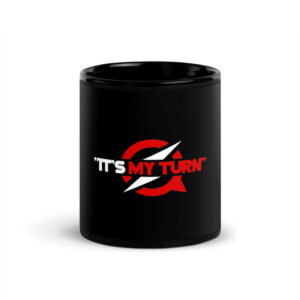 It's My Turn — Lightning Logo 11oz Mug (Black)