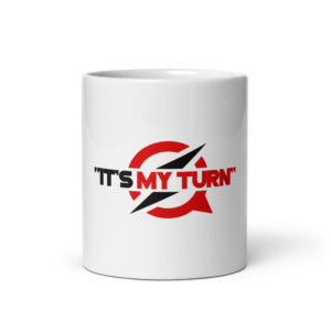 It's My Turn — Lightning Logo 11oz Mug (White)