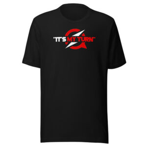 It's My Turn — Lightning Logo Tee