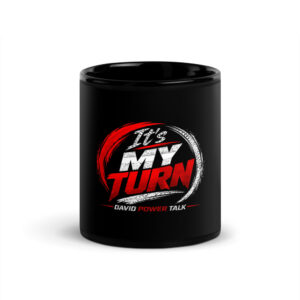 It's My Turn — Swoosh 11oz Mug (Black)