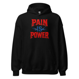 Pain Is Power — Lightning Pullover Hoodie