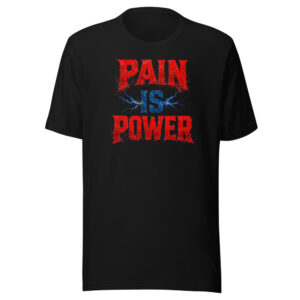 Pain Is Power — Lightning Tee