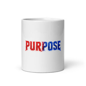 Purpose — Splatter 11oz Mug (White)