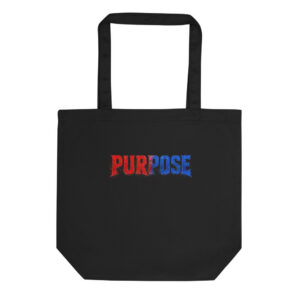 Purpose — Splatter Tote Bag