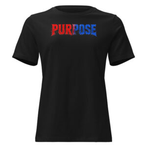 Purpose — Splatter Women's Relaxed Tee