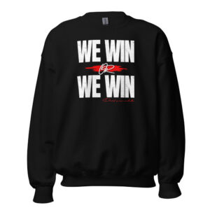 We Win or We Win — Block Crewneck Sweatshirt