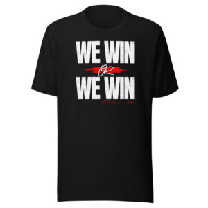 We Win or We Win — Block Tee